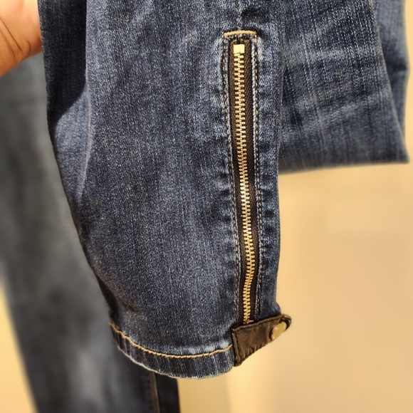 WHBM The Skimmer Washed blue skinny Jeans size 8 - Picture 5 of 11